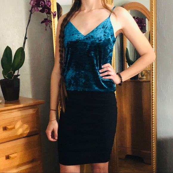 NWOT F21 Velvet Tank - Picture 4 of 11